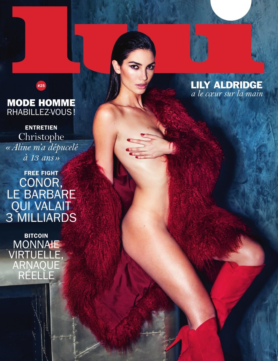 Lily Aldridge Nude In Lui Magazine Leaked Thots