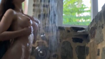 Abby Opel Nude Outdoor Shower Onlyfans Video Leaked